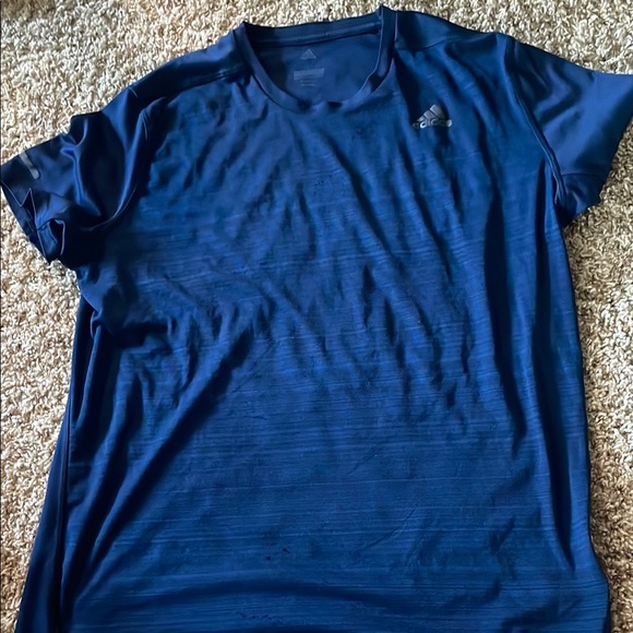 adidas Other - Adidas Blue Dri-fit Mens Large T-shirt